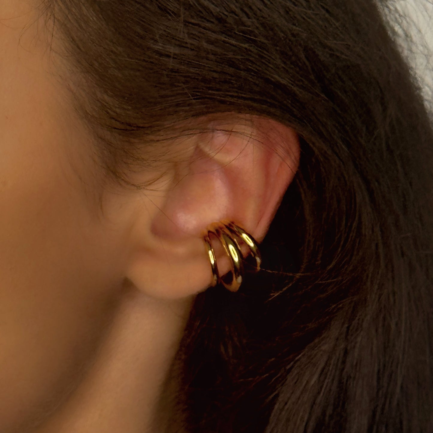 Ear Cuff - tre fili