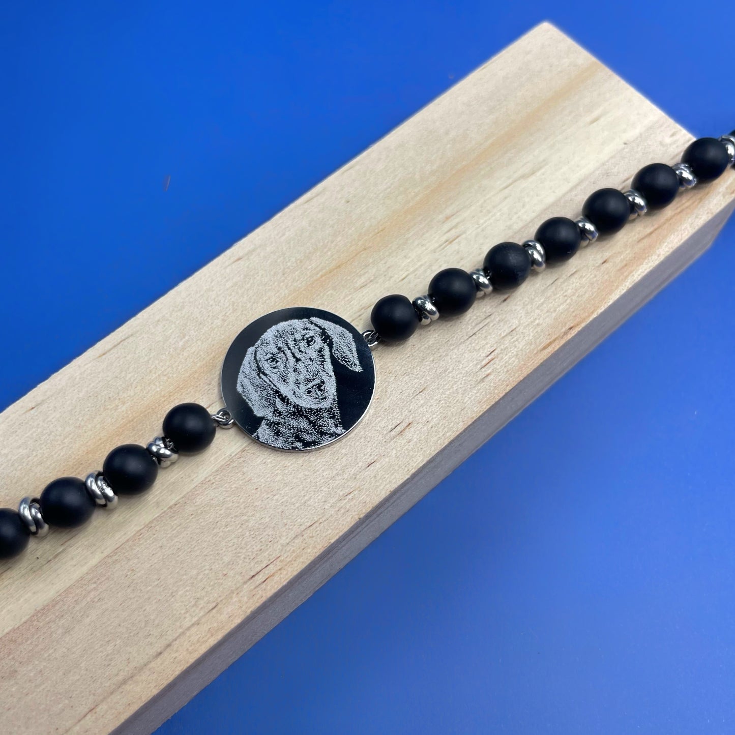 Bracciale Round con fotoincisione