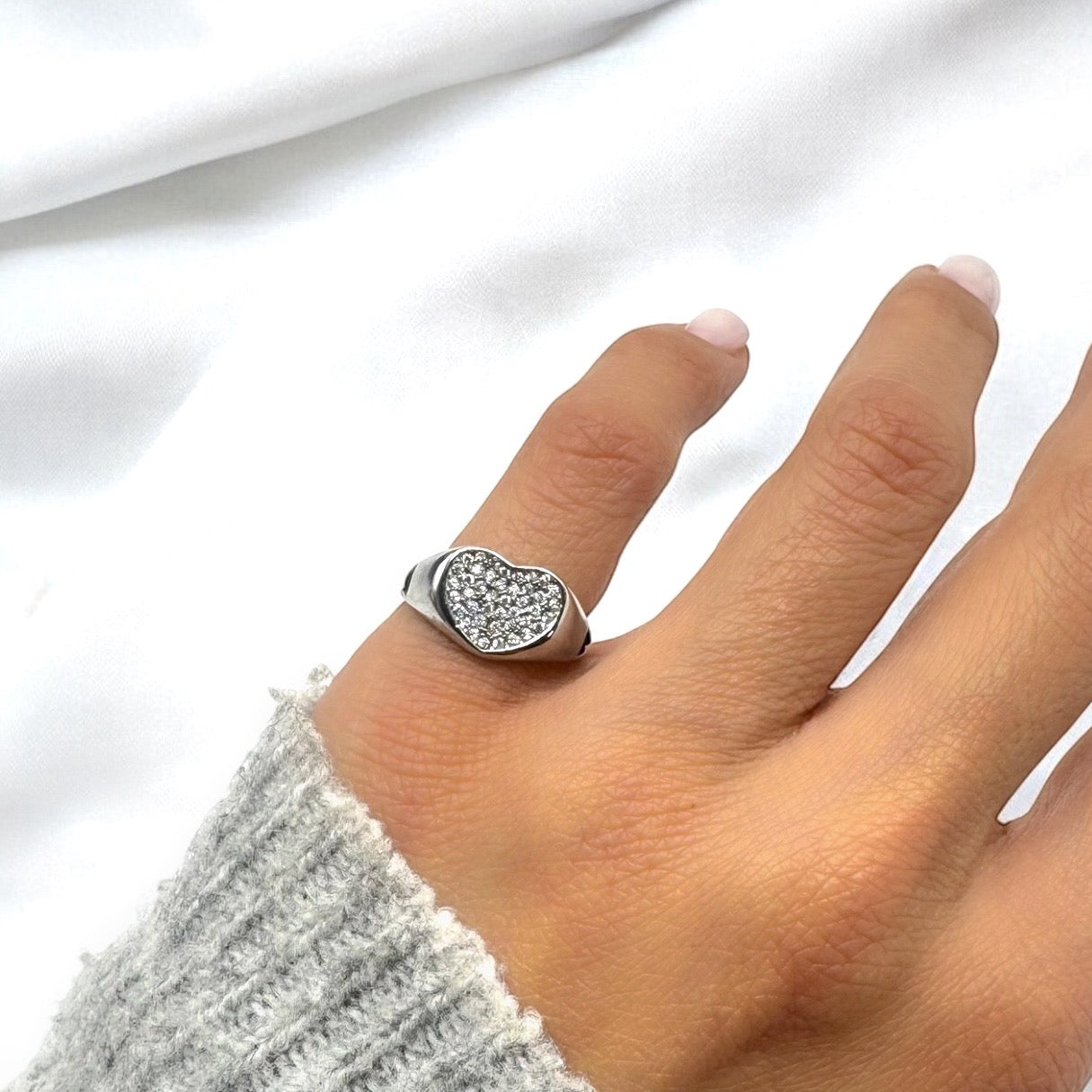 chevalier cuore strass