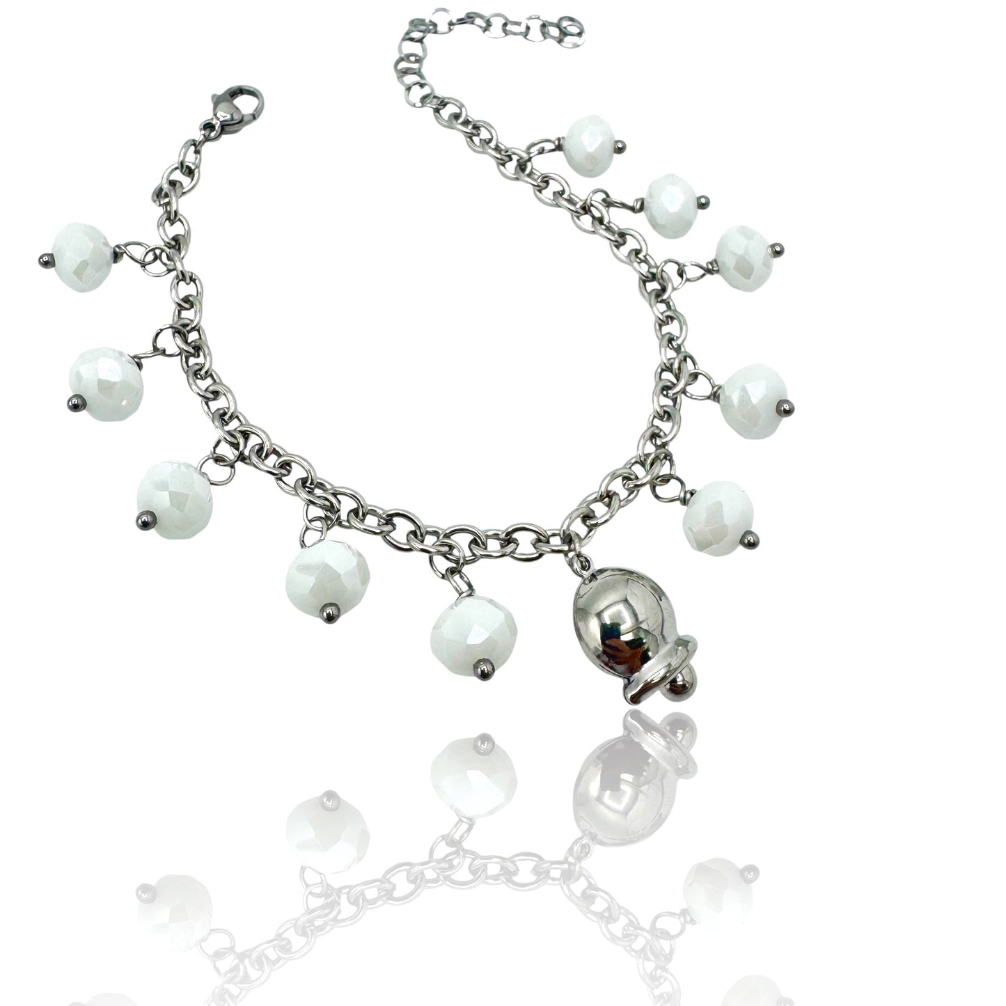 Regalo - bracciale sonoro con cristalli