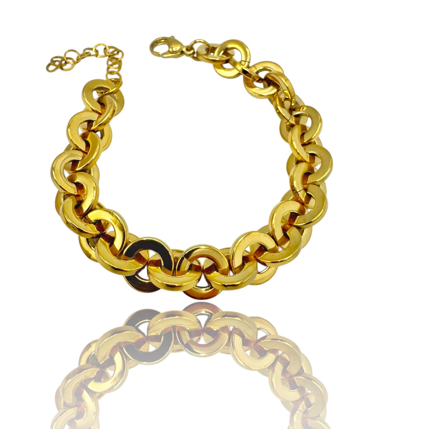 Cerchi bold - bracciale