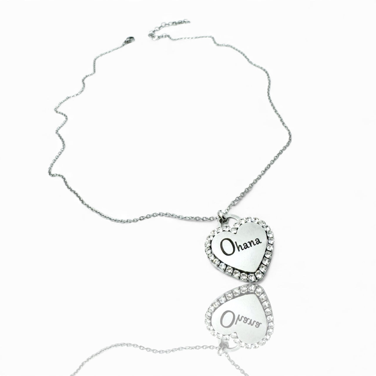 Cuore Big Strass - personalizzabile - collana