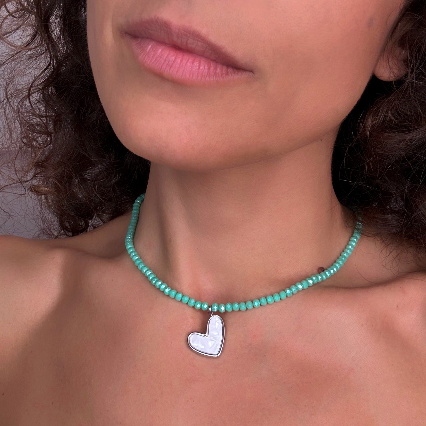 mille culure cuore madreperla - personalizzabile