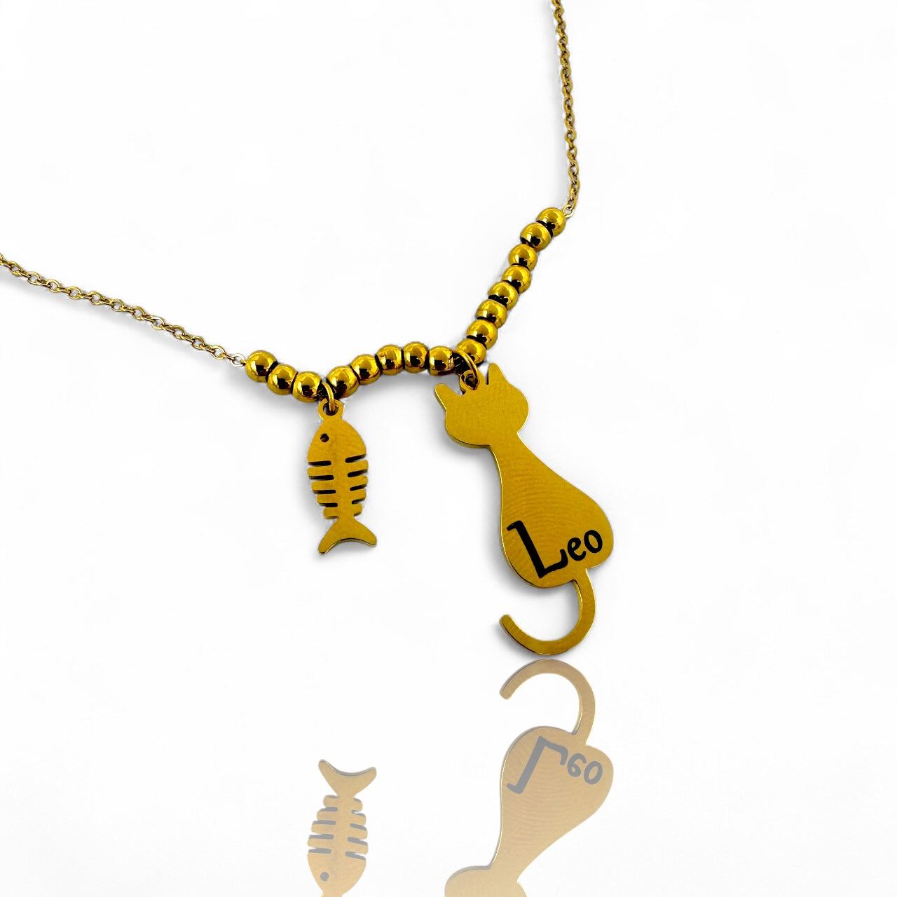 Bau e Miao - collana personalizzabile