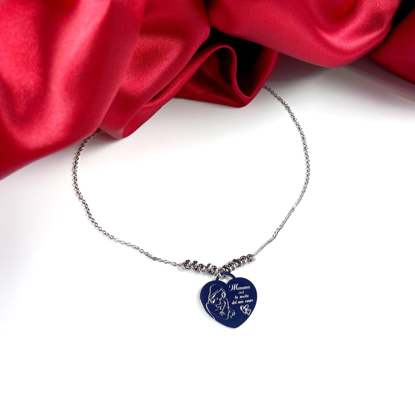 Collana nodini incisione