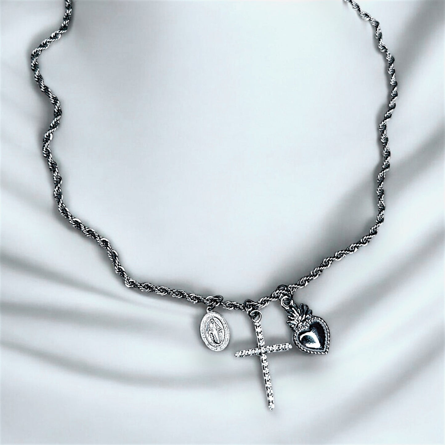 Charmy - Rose - collana personalizzabile