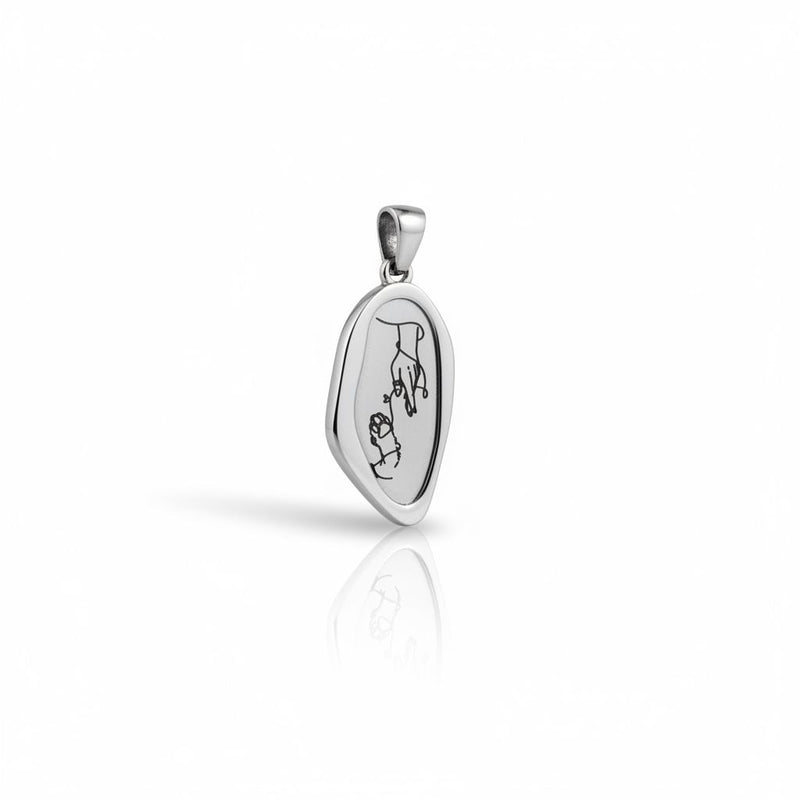 Noah - charms personalizzabili con scritta o disegno stilizzato