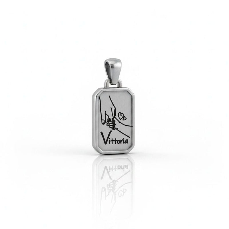 Noah - charms personalizzabili con scritta o disegno stilizzato