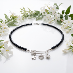 Pin - collana con cristalli personalizzabile