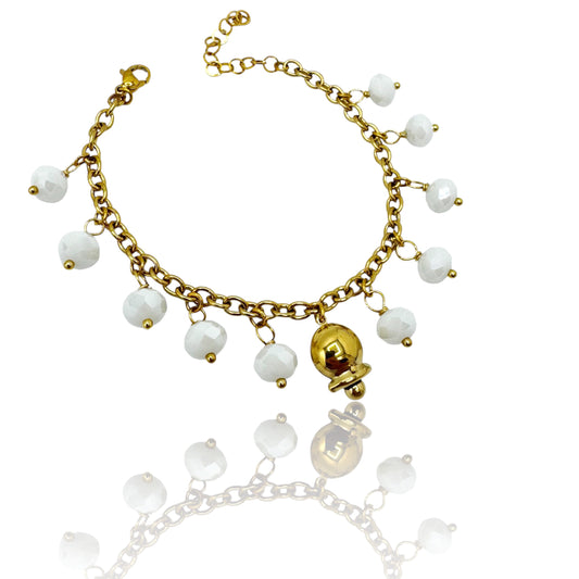 Regalo - bracciale sonoro con cristalli