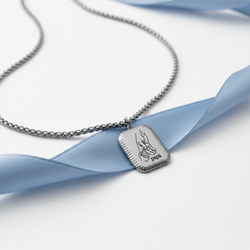 Berlino - collana personalizzabile unisex