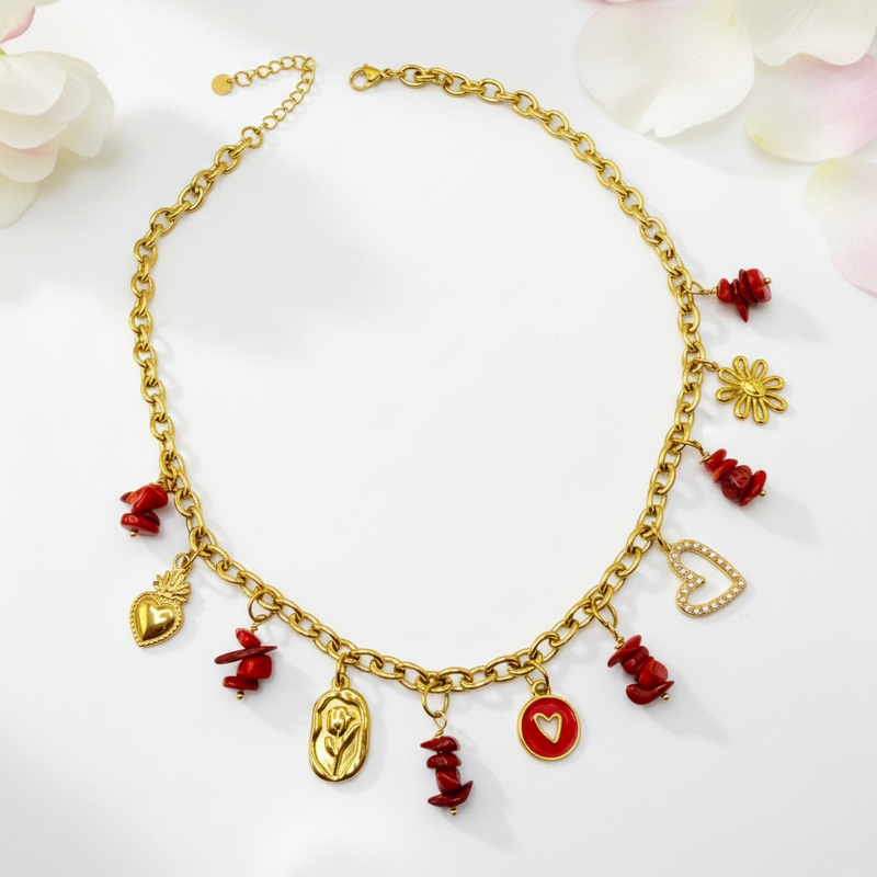 Coral Lovely - Collana