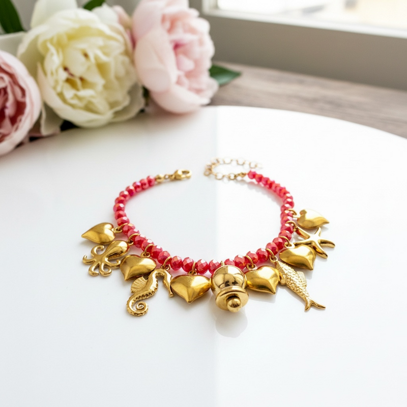 Corallina - bracciale sonoro