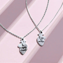 Cuore anatomico - 2 collane