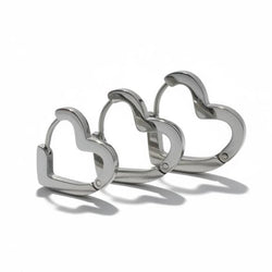 Hoop cuori 2.0 - orecchini