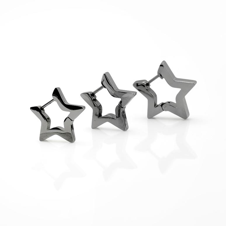 Hoop stelle - orecchini