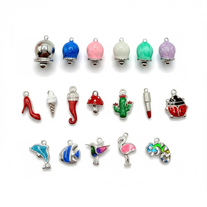 Charmy - Cristalli colorati - Bracciale personalizzabile