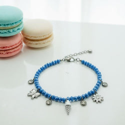 Charmy - Cristalli colorati - Bracciale personalizzabile