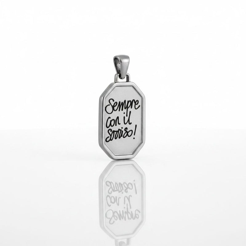 Noah - charms personalizzabili con scritta o disegno stilizzato