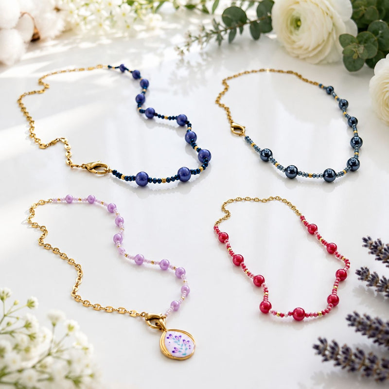 Lilia - Collana per charms di diversi colori
