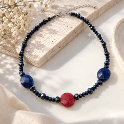Giada - Choker pietre naturali e cristalli