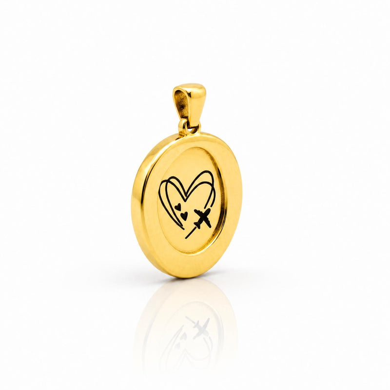 Noah - charms personalizzabili con scritta o disegno stilizzato