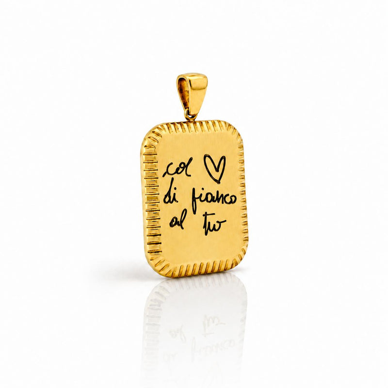 Noah - charms personalizzabili con scritta o disegno stilizzato