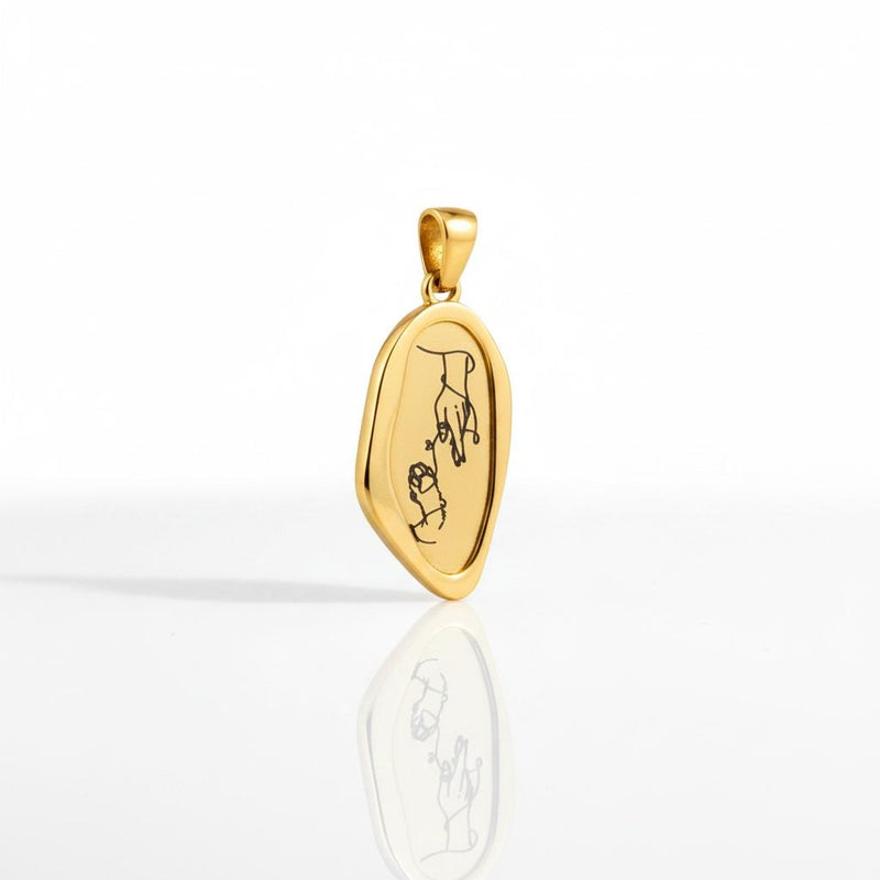 Noah - charms personalizzabili con scritta o disegno stilizzato