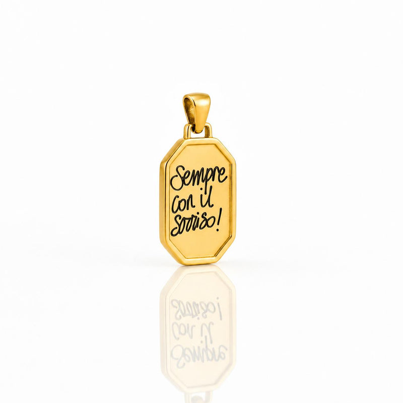 Noah - charms personalizzabili con scritta o disegno stilizzato