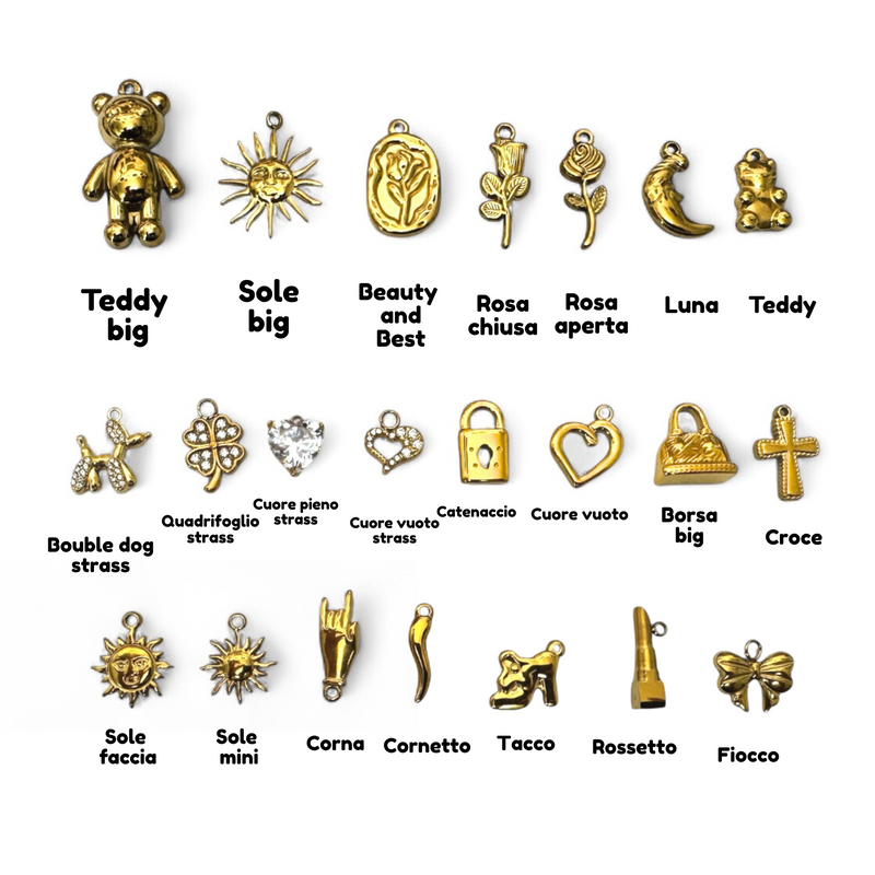 Charmy Audrey - collana personalizzabile