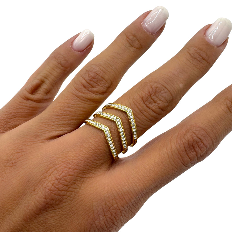 Anda strass - anello