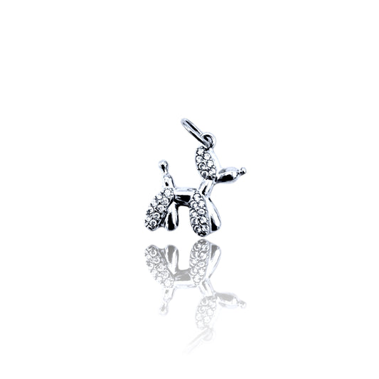 Charms  Bouble Dog Luxury Mini+ cordino in tessuto