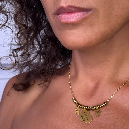 Charmy set Family - incisione - GOLD