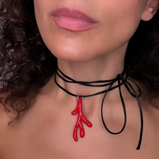 Choker corallo