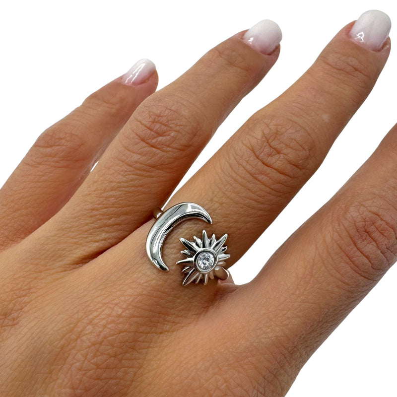 Luna e stella - anello