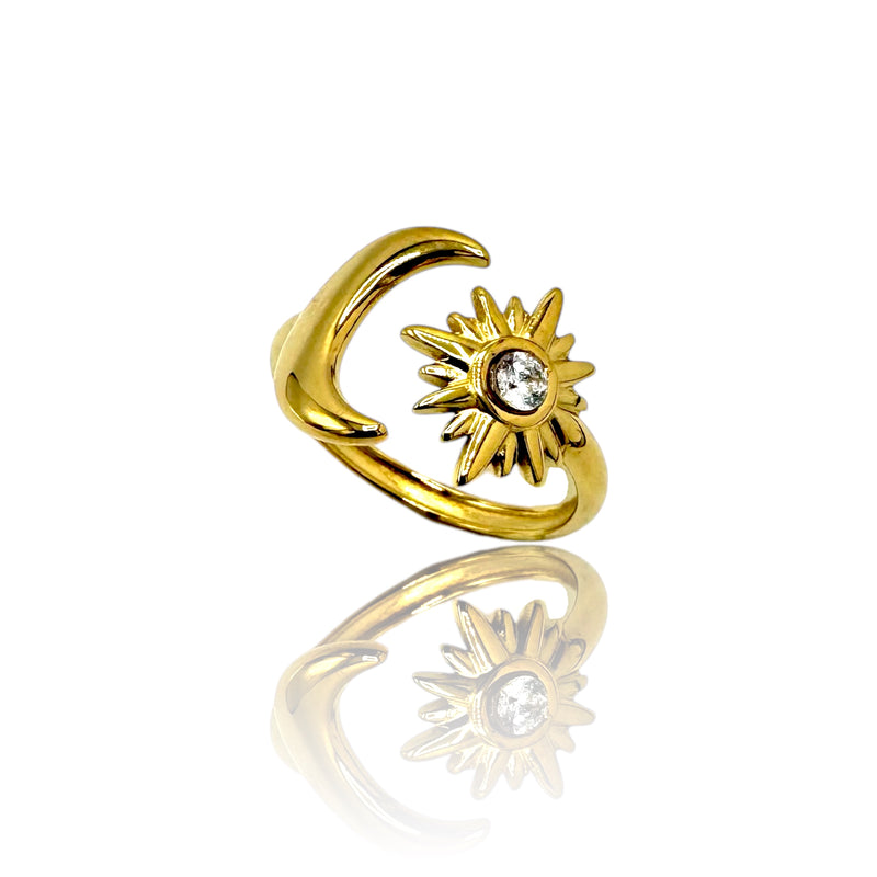 Luna e stella - anello