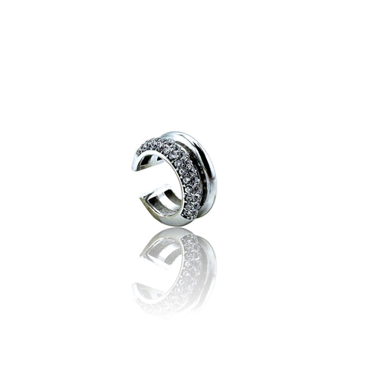 double band strass - ear cuff