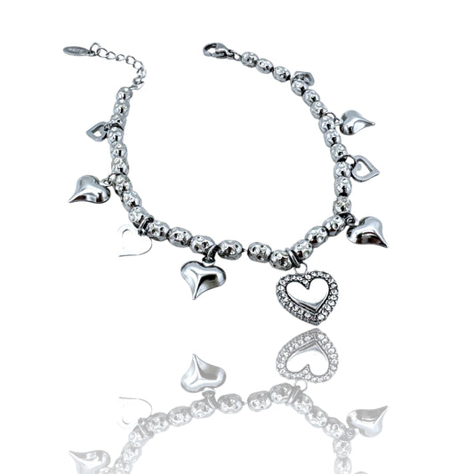 Dadini e cuoricini - bracciale