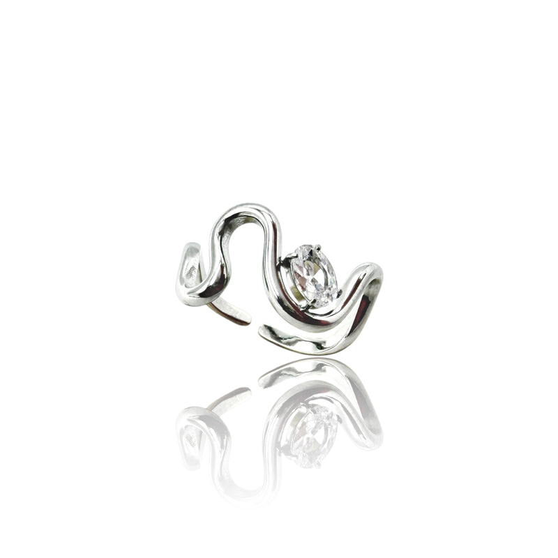 Wave stass - anello