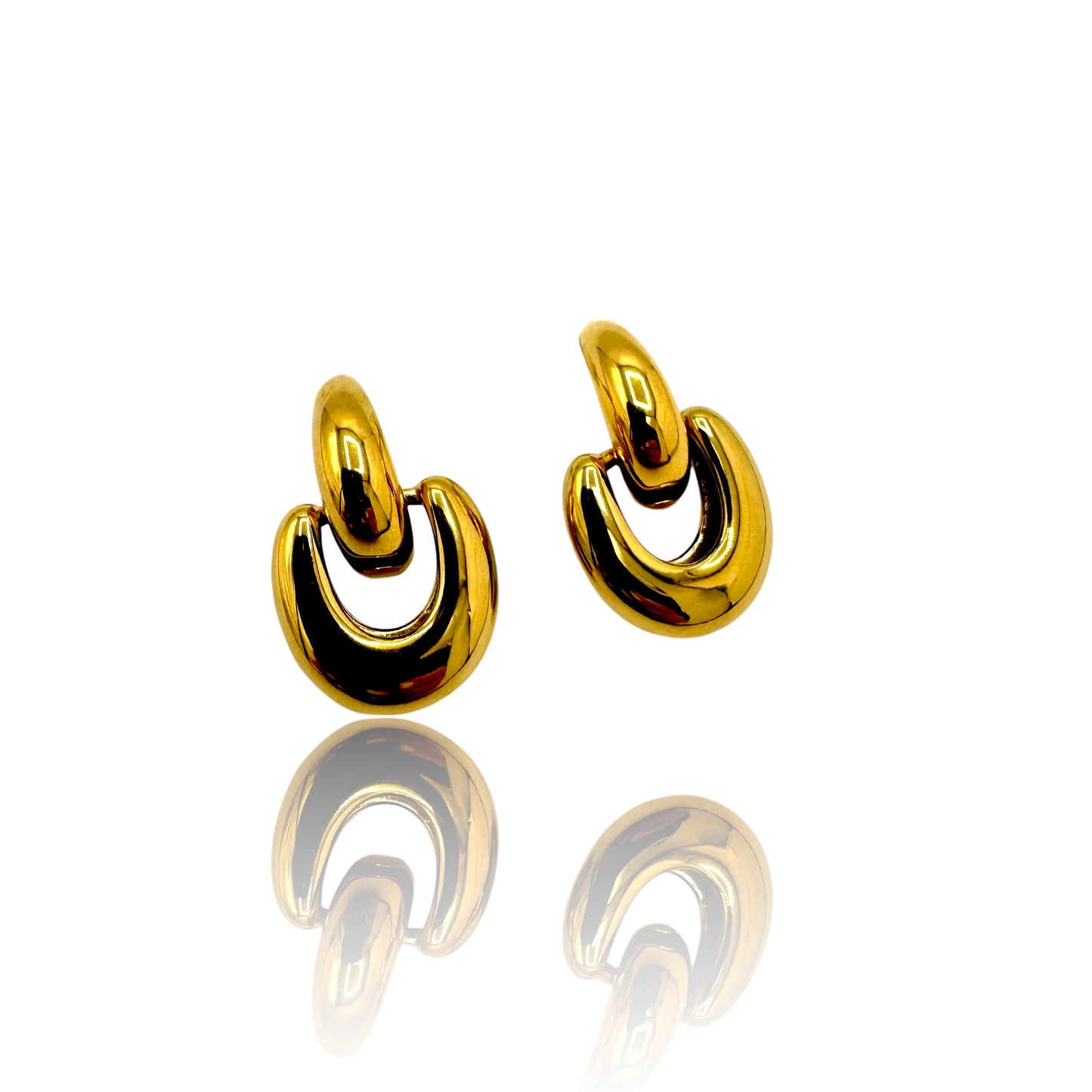 Oval bold - orecchini