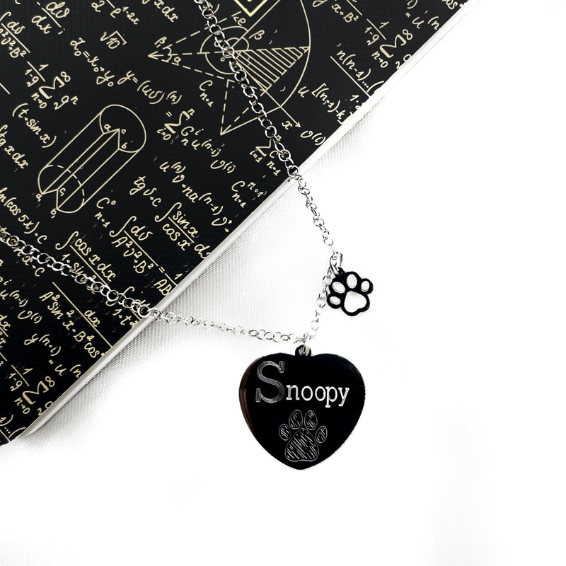 Collana con fotoincisione personalizzabile