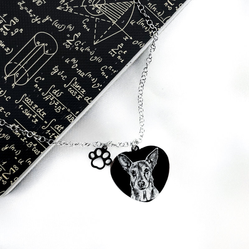 Collana con fotoincisione personalizzabile