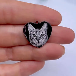 Ciondolo con fotoincisione